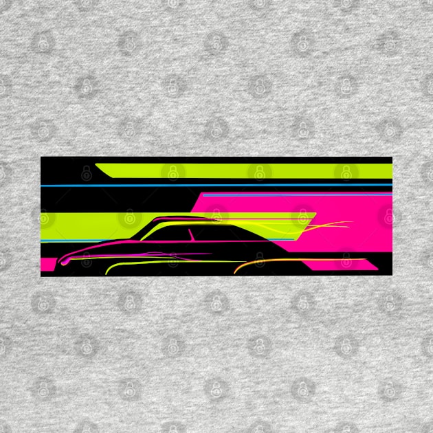 Neon speed car by Izzzzman